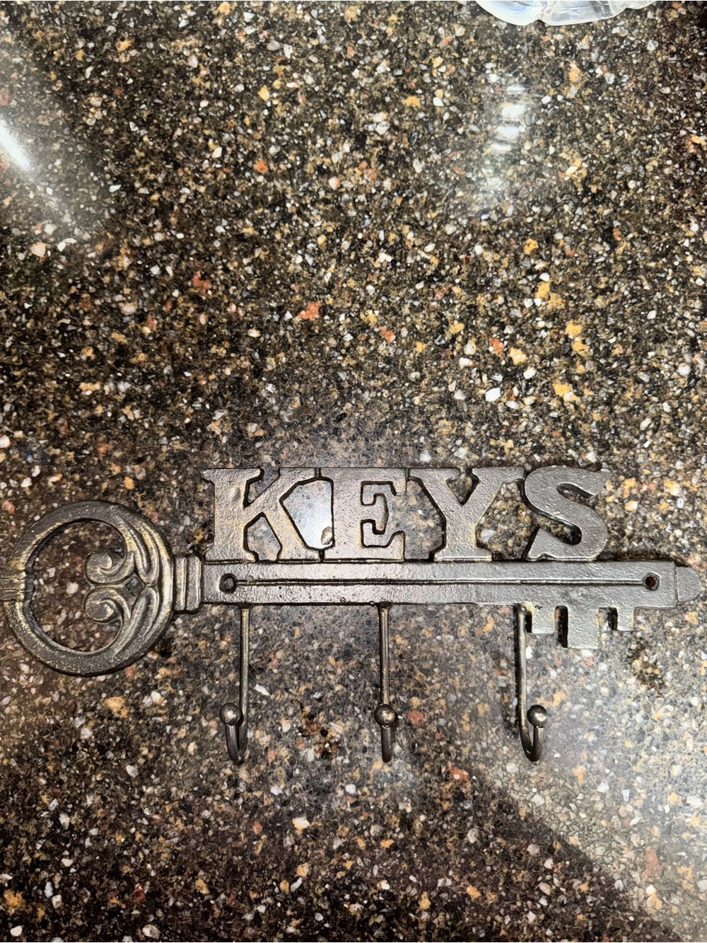 Metal Key Mount (3 Hook)